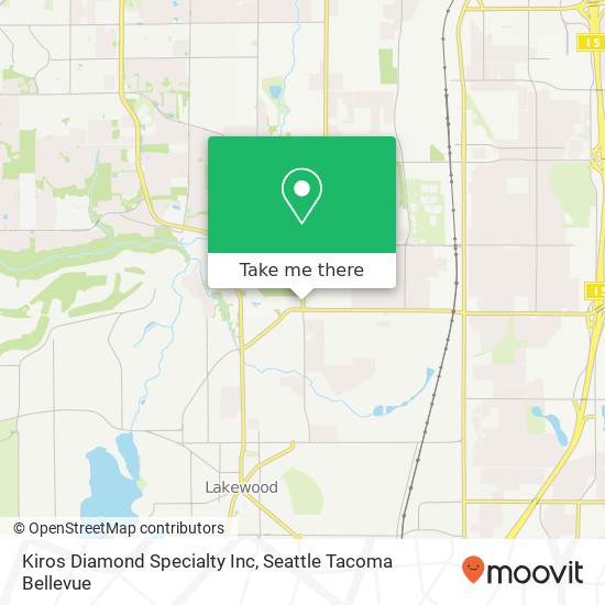 Kiros Diamond Specialty Inc map