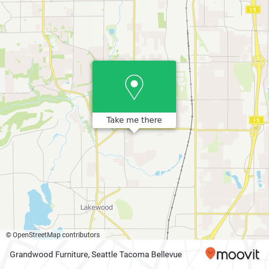 Grandwood Furniture map