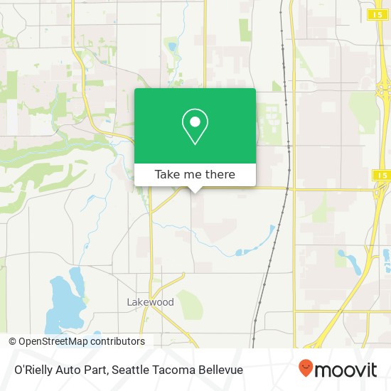 O'Rielly Auto Part map