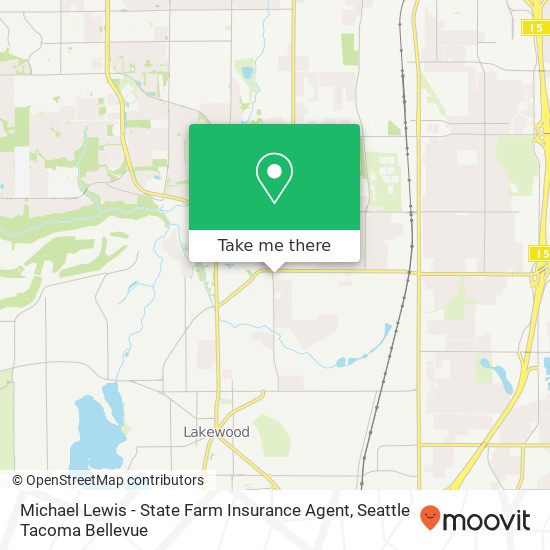 Michael Lewis - State Farm Insurance Agent map