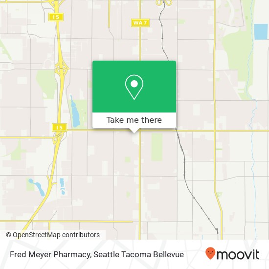 Mapa de Fred Meyer Pharmacy