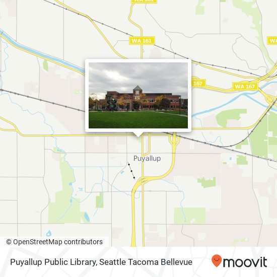 Mapa de Puyallup Public Library