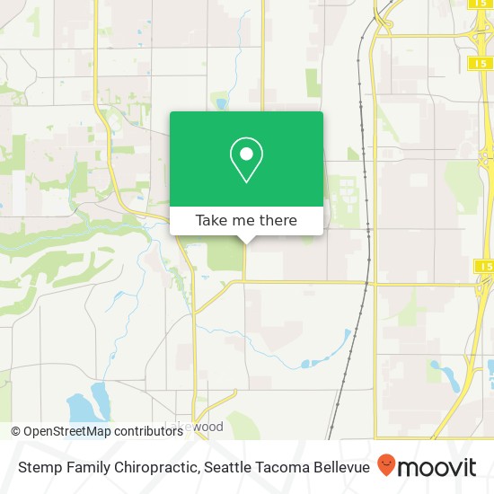 Stemp Family Chiropractic map