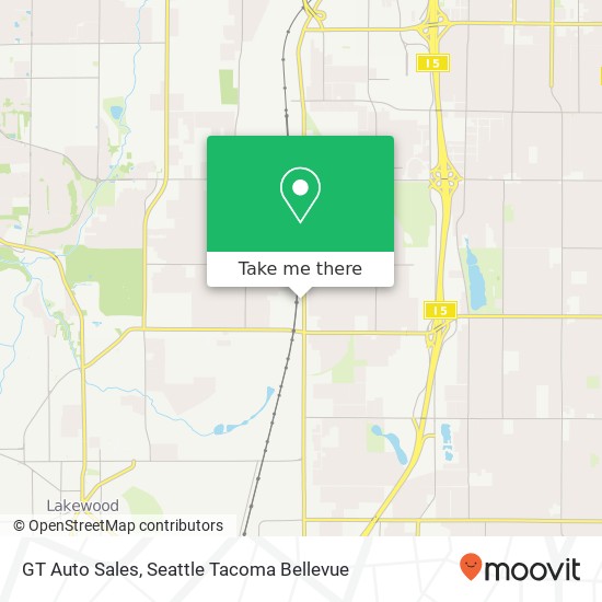 GT Auto Sales map