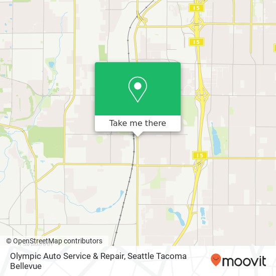 Olympic Auto Service & Repair map