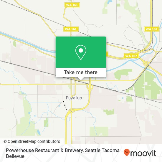 Mapa de Powerhouse Restaurant & Brewery