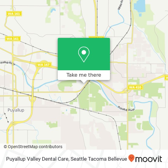 Mapa de Puyallup Valley Dental Care