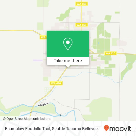 Mapa de Enumclaw Foothills Trail