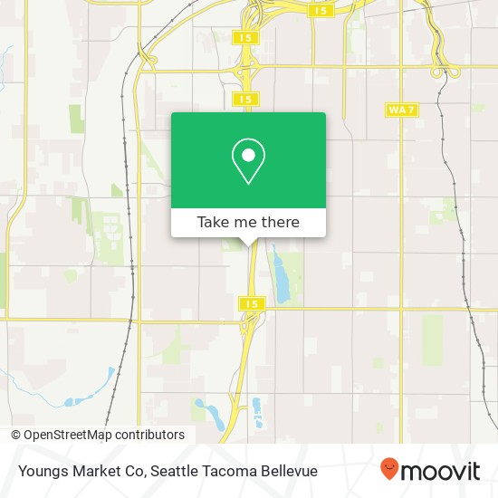 Mapa de Youngs Market Co