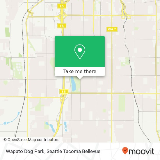 Wapato Dog Park map