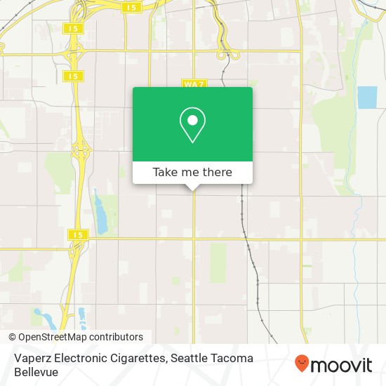 Mapa de Vaperz Electronic Cigarettes