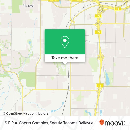 Mapa de S.E.R.A. Sports Complex