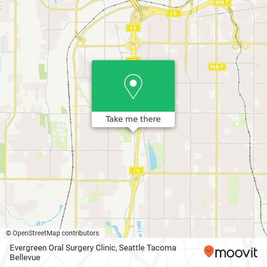 Mapa de Evergreen Oral Surgery Clinic