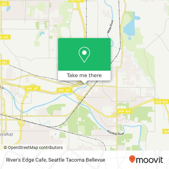 Mapa de River's Edge Cafe