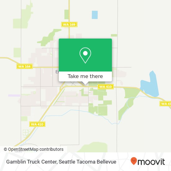 Gamblin Truck Center map