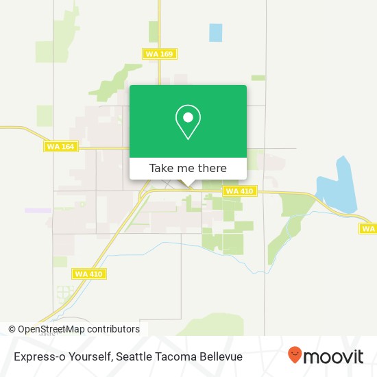 Mapa de Express-o Yourself
