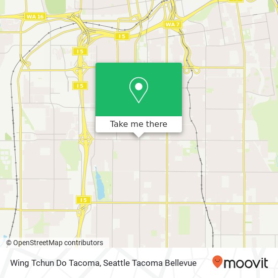 Wing Tchun Do Tacoma map