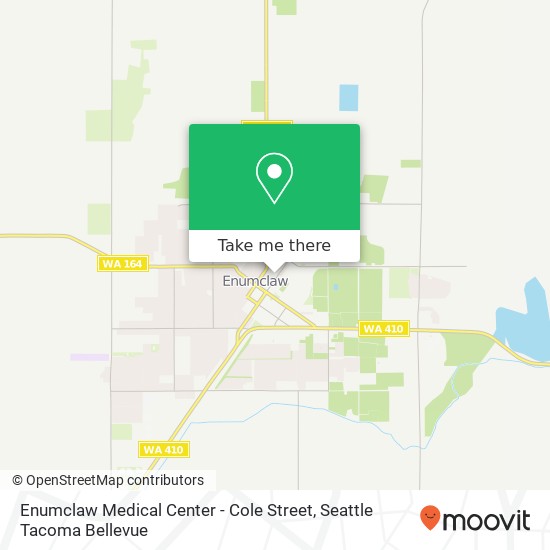 Mapa de Enumclaw Medical Center - Cole Street