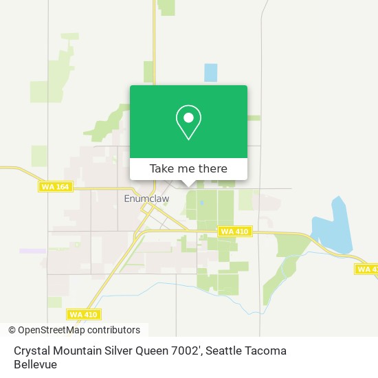 Crystal Mountain Silver Queen 7002' map