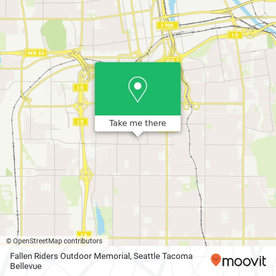 Mapa de Fallen Riders Outdoor Memorial
