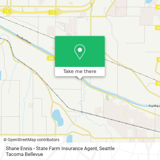 Mapa de Shane Ennis - State Farm Insurance Agent