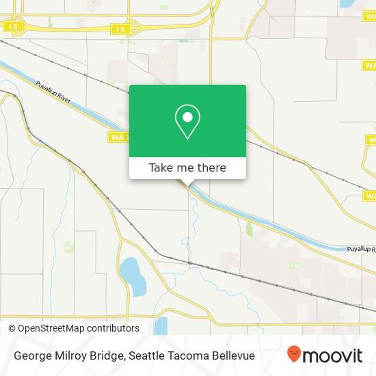 Mapa de George Milroy Bridge