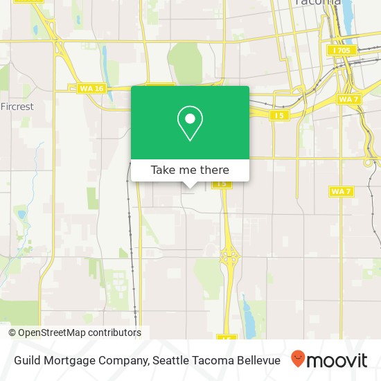 Mapa de Guild Mortgage Company