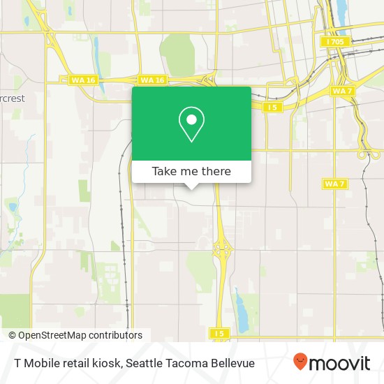 T Mobile retail kiosk map