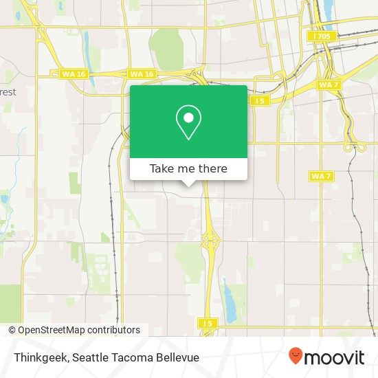 Thinkgeek map