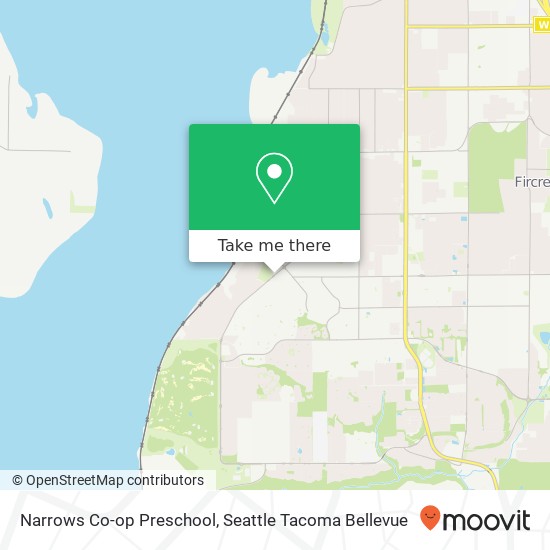 Mapa de Narrows Co-op Preschool