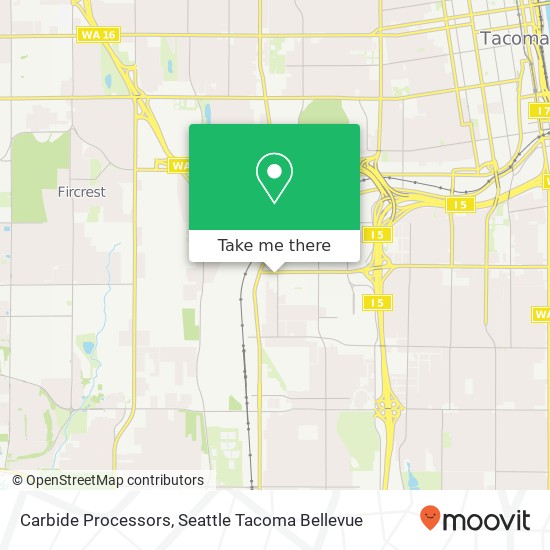 Mapa de Carbide Processors