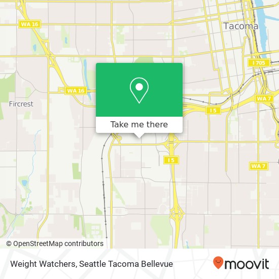 Weight Watchers map