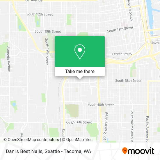 Dani's Best Nails map