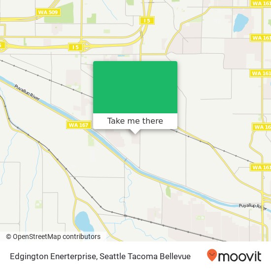 Mapa de Edgington Enerterprise