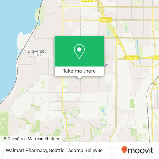 Walmart Pharmacy map