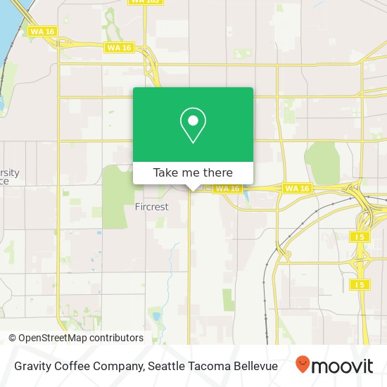 Gravity Coffee Company map