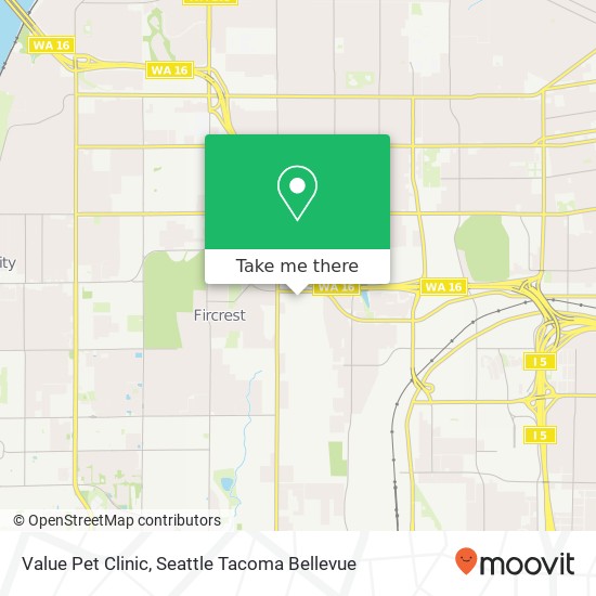 Value Pet Clinic map