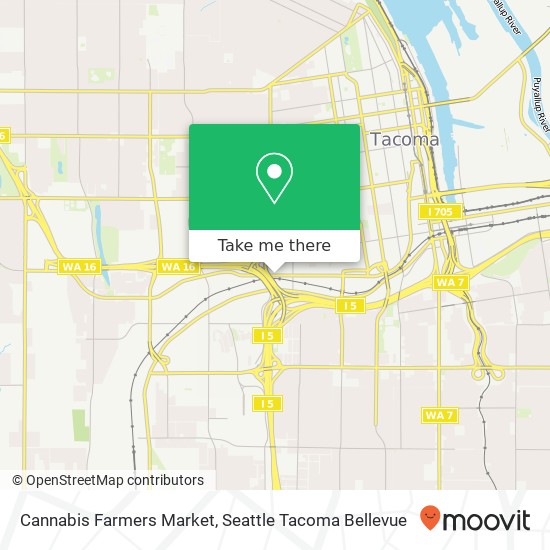 Mapa de Cannabis Farmers Market