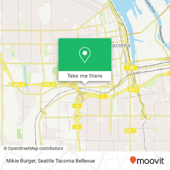 Mikie Burger map