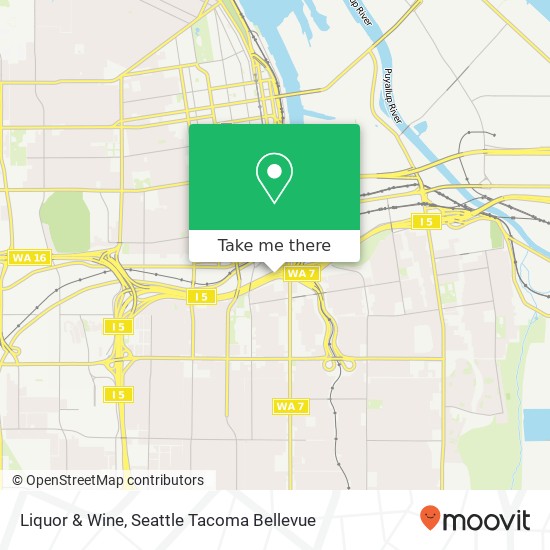 Liquor & Wine map