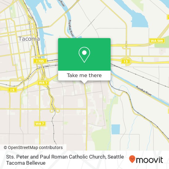 Mapa de Sts. Peter and Paul Roman Catholic Church