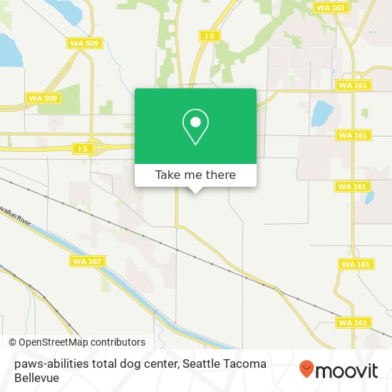 paws-abilities total dog center map