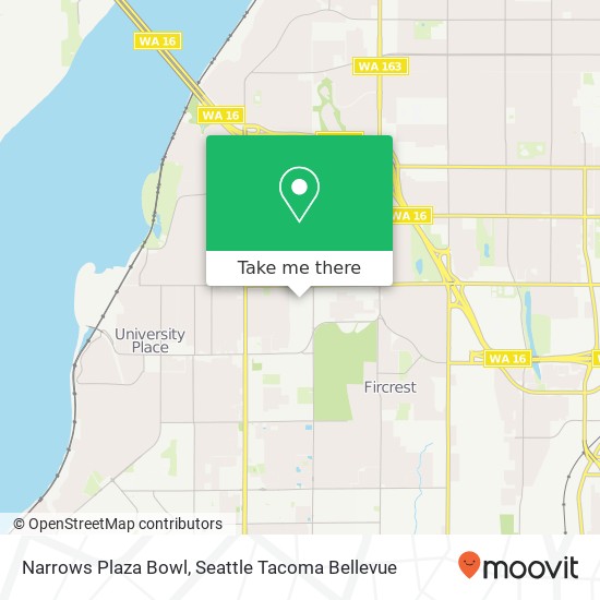 Mapa de Narrows Plaza Bowl