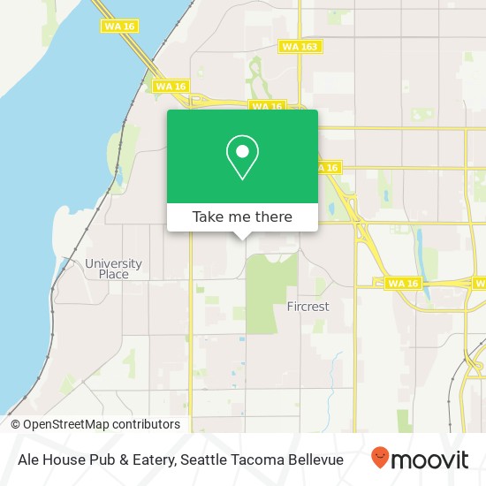 Ale House Pub & Eatery map
