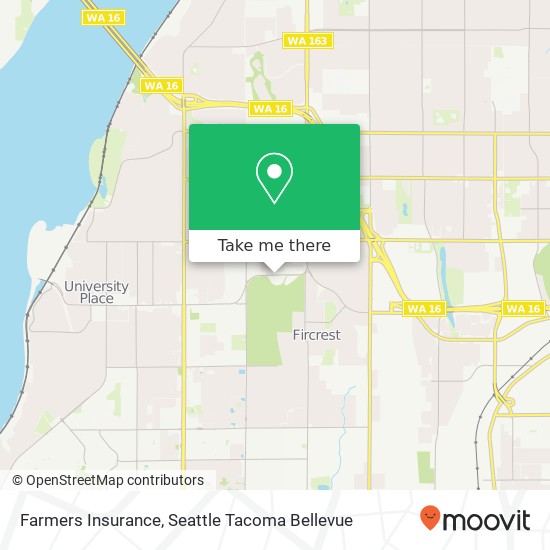 Farmers Insurance map