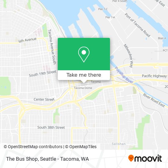 Mapa de The Bus Shop