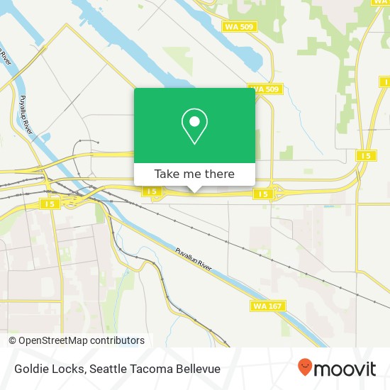 Mapa de Goldie Locks
