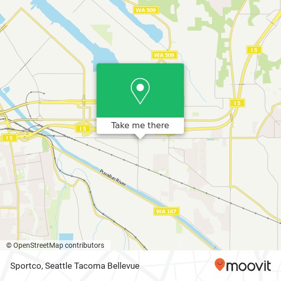 Sportco map