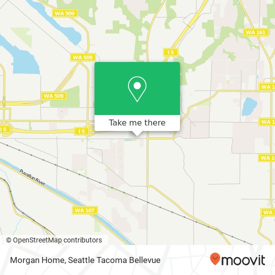 Morgan Home map