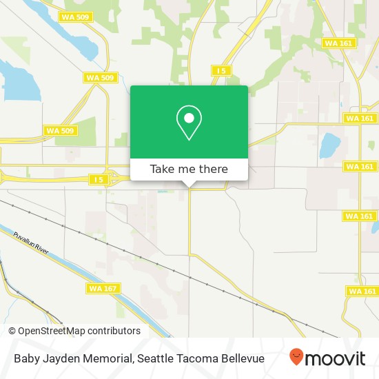 Mapa de Baby Jayden Memorial